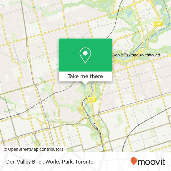 Don Valley Brick Works Park map