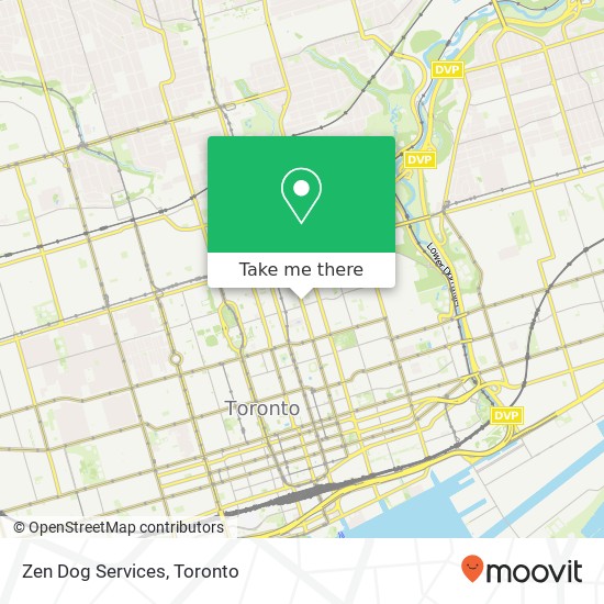 Zen Dog Services map