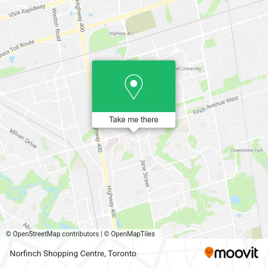 Norfinch Shopping Centre plan