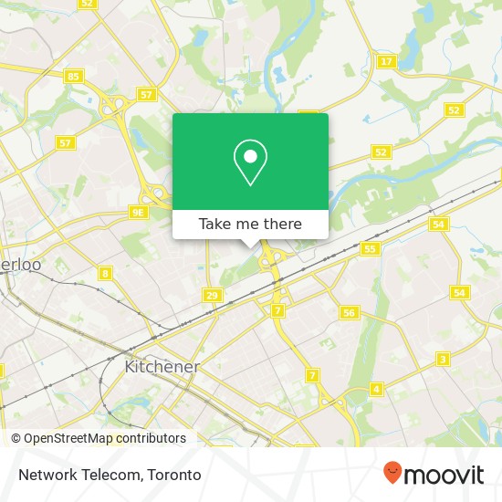 Network Telecom map