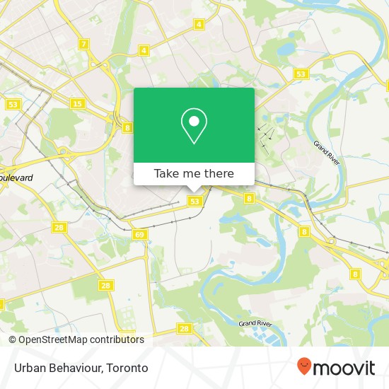 Urban Behaviour map