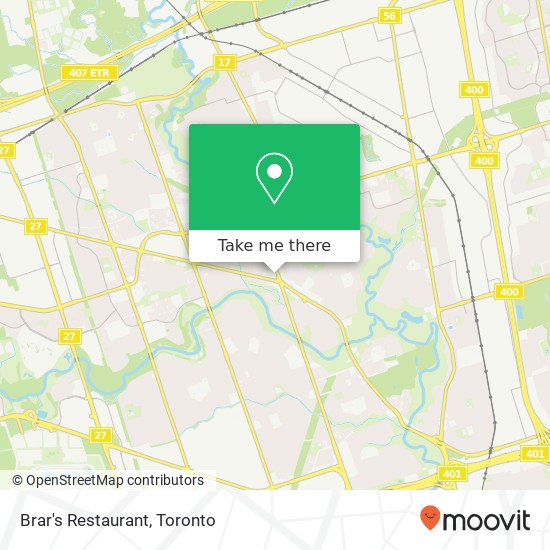 Brar's Restaurant map