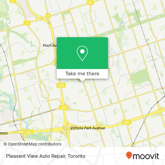 Pleasent View Auto Repair map