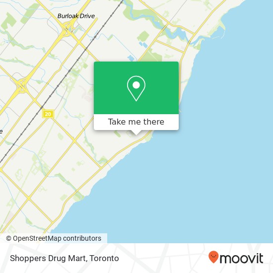 Shoppers Drug Mart map