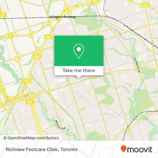 Richview Footcare Clinic plan