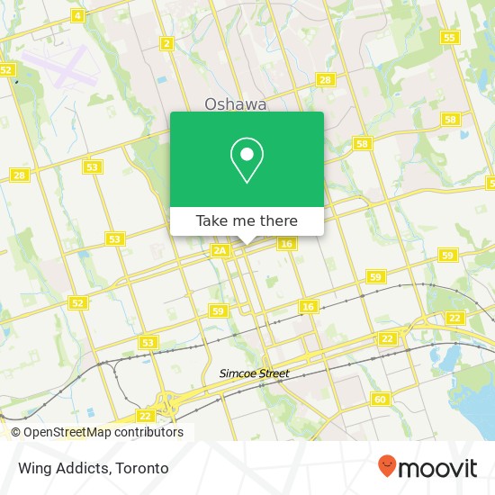 Wing Addicts map