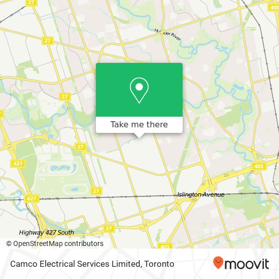 Camco Electrical Services Limited map