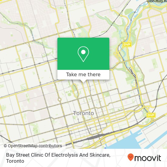 Bay Street Clinic Of Electrolysis And Skincare map