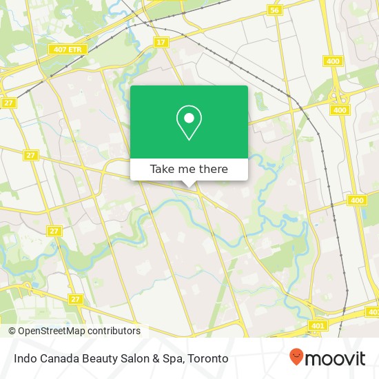 Indo Canada Beauty Salon & Spa map