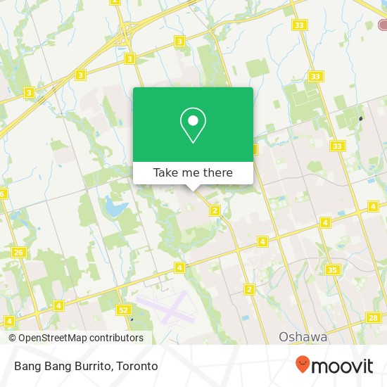 Bang Bang Burrito map