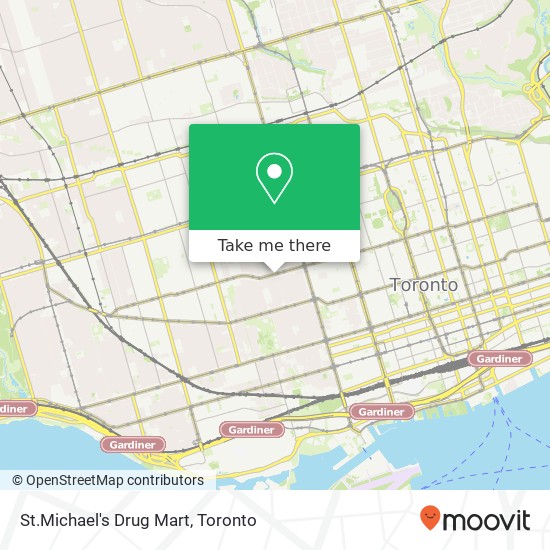 St.Michael's Drug Mart map