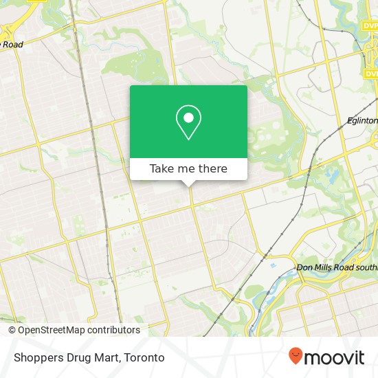 Shoppers Drug Mart map