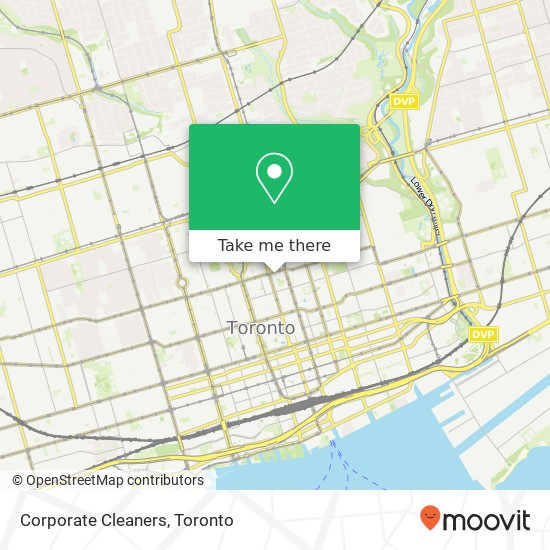 Corporate Cleaners map