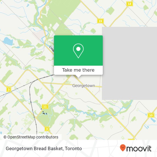 Georgetown Bread Basket map