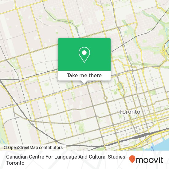 Canadian Centre For Language And Cultural Studies map
