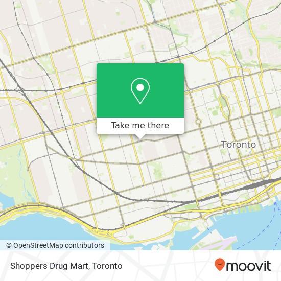 Shoppers Drug Mart map