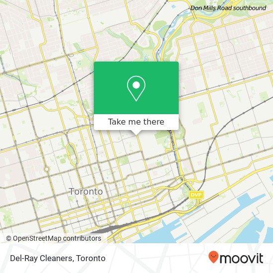 Del-Ray Cleaners map