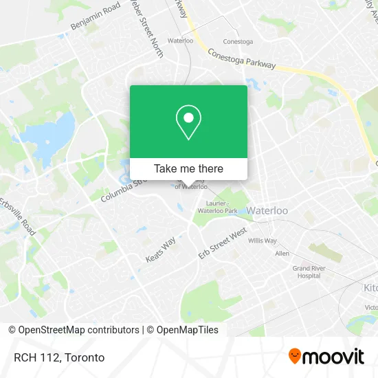 RCH 112 map