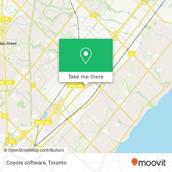 Coyote software map