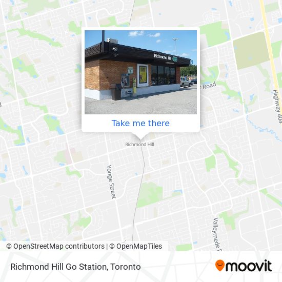 Richmond Hill Go Station plan