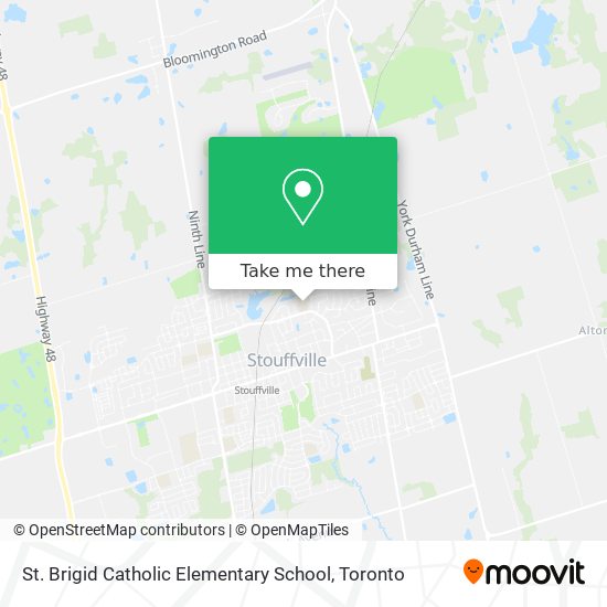 St. Brigid Catholic Elementary School map