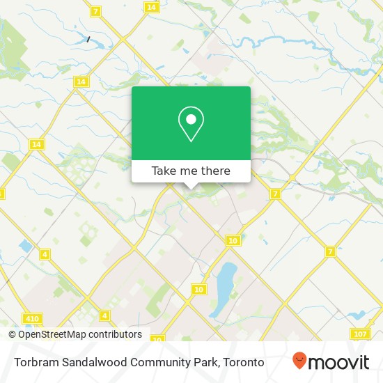 Torbram Sandalwood Community Park map