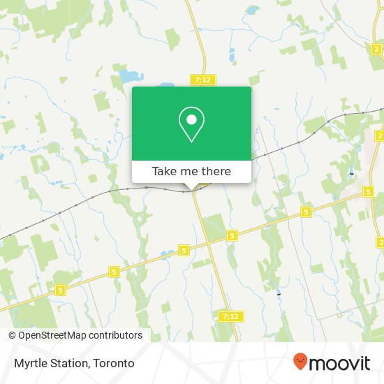 Myrtle Station map