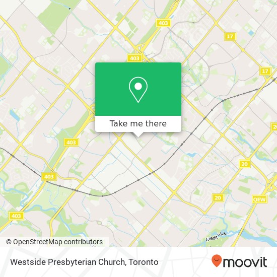 Westside Presbyterian Church map