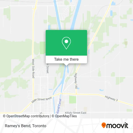 Ramey's Bend map
