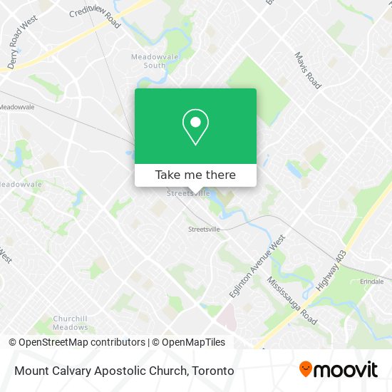 Mount Calvary Apostolic Church map