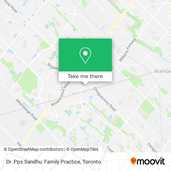 Dr. Pps Sandhu: Family Practice map