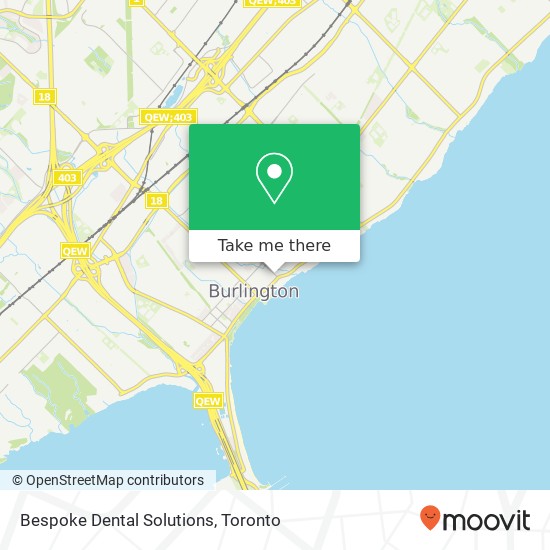 Bespoke Dental Solutions map