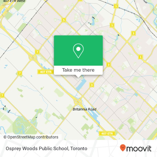 Osprey Woods Public School map