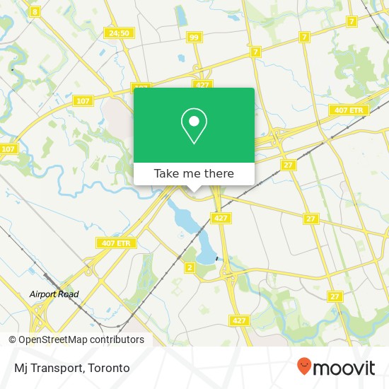 Mj Transport map