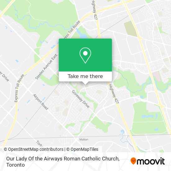 Our Lady Of the Airways Roman Catholic Church map