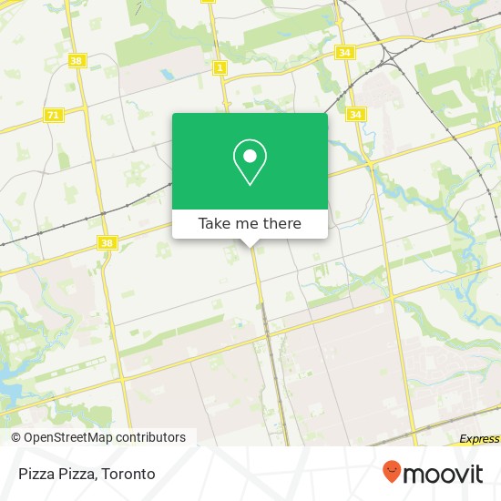 Pizza Pizza map