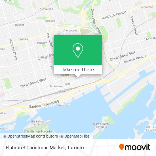 Flatiron’S Christmas Market map
