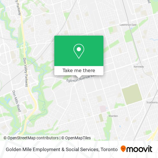 Golden Mile Employment & Social Services map