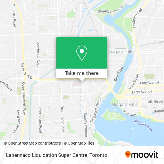 Lapennaco Liquidation Super Centre plan