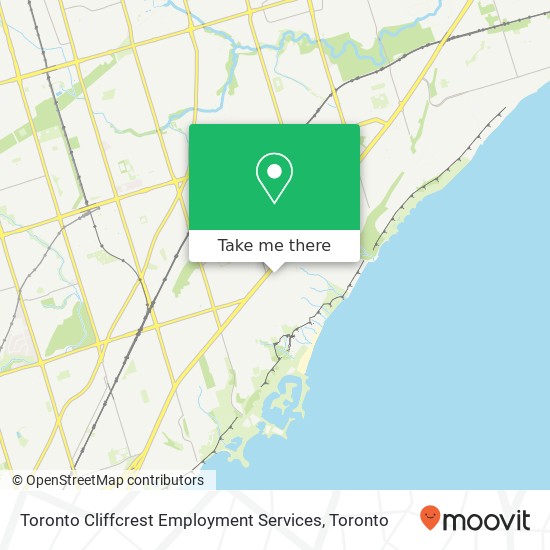 Toronto Cliffcrest Employment Services plan