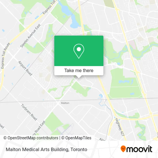 Malton Medical Arts Building map