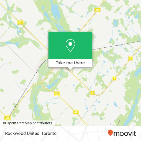 Rockwood United map
