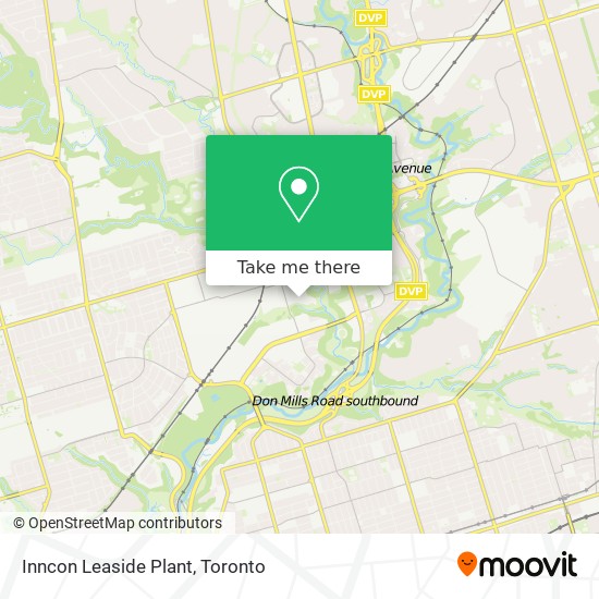 Inncon Leaside Plant map