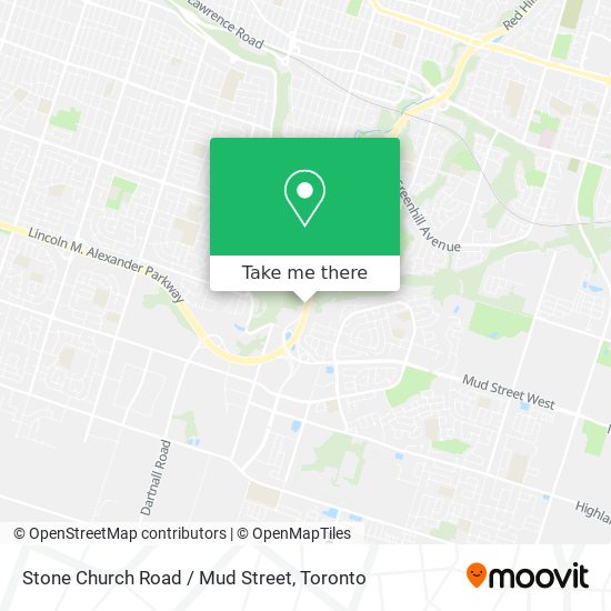 Stone Church Road / Mud Street map