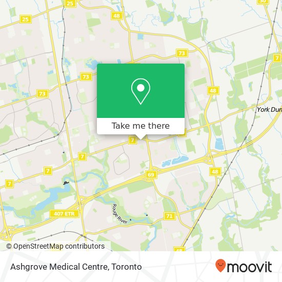 Ashgrove Medical Centre map