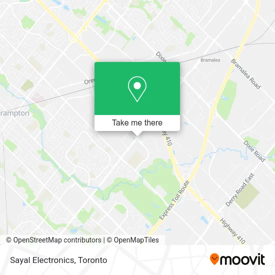 Sayal Electronics map