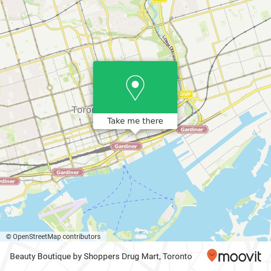 Beauty Boutique by Shoppers Drug Mart map