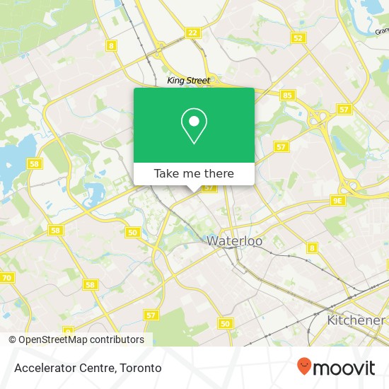 Accelerator Centre map