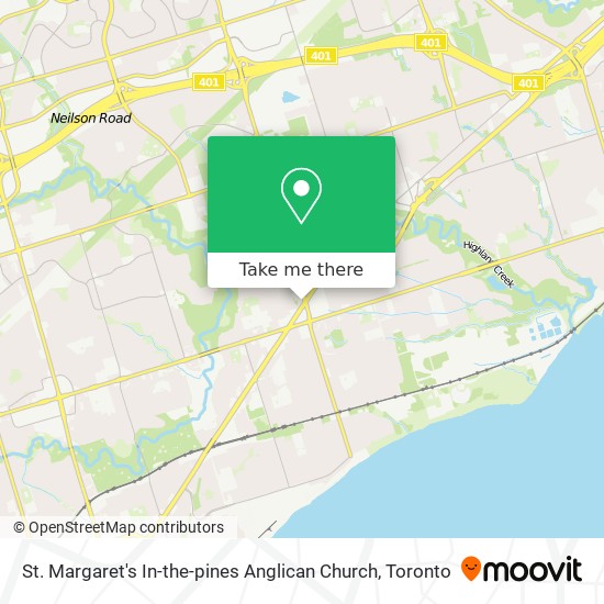 St. Margaret's In-the-pines Anglican Church plan