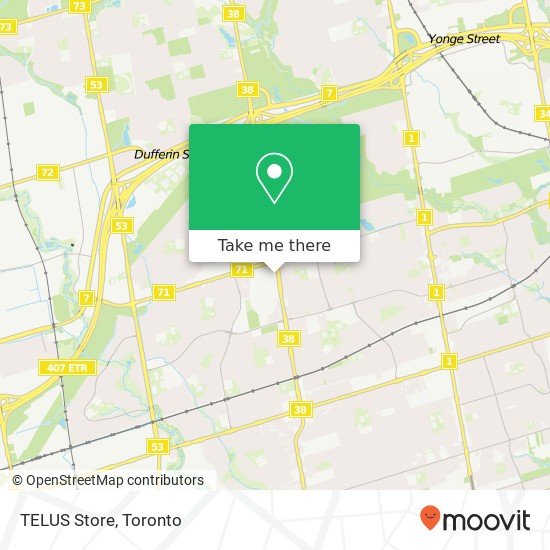 TELUS Store map